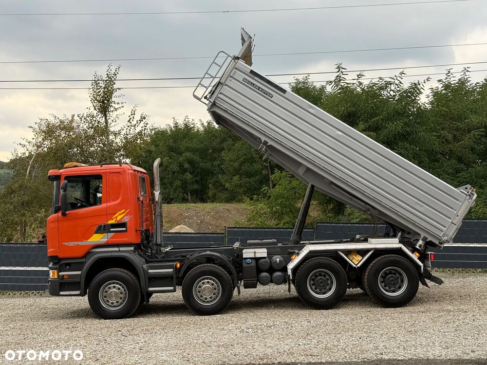 Scania * Kiper * Wywrotka *  Scania R490 * 8X4 * Bordmatic * Jak Nowy * Stan Perfekcyjny * Sprowadzony - 25