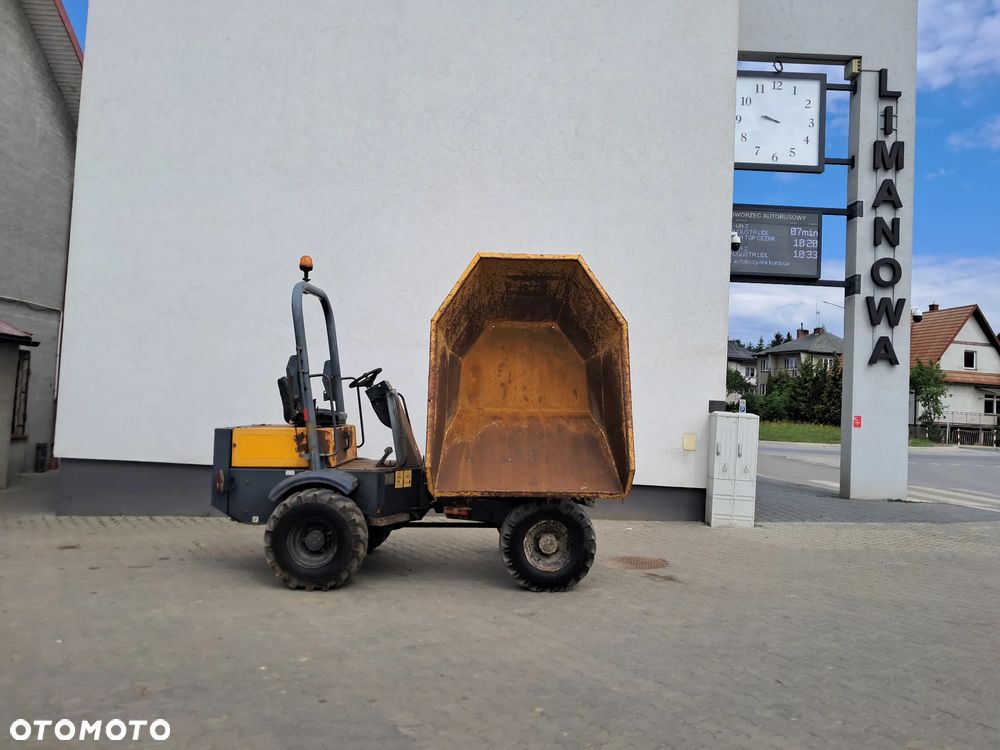 Terex TA3 SH Hydrostat / Automat wozidło budowlane obrotowe 3t tony obrót+kiper światła kierunkowskazy 4x4 silnik Kubota 44 KM mocne jazda szybka / wolna Thwaites 3 Mecalac Jcb 3T-1 3T-2 Ausa D301AHG D350 AHG 4001s DW30 DW60 6 ładne Wacker dw 30 3001s opony ładne 3 6 9 t - 3