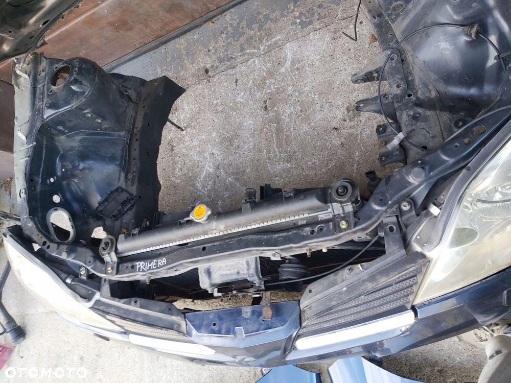 Nissan Primera P12 Zderzak przód lampa błotnik maska pas przedni BW9 - 6