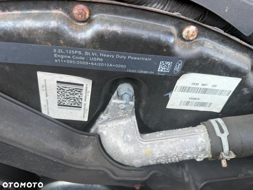 Ford Transit MK8 2,2 TDCI 14-18r silnik kompletny USR6 - 13