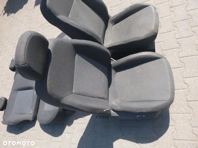 FOTEL FOTELE LEWY PRZÓD PRAWY PRZÓD + TYLNA KANAPA OPEL CORSA D 5D - 8