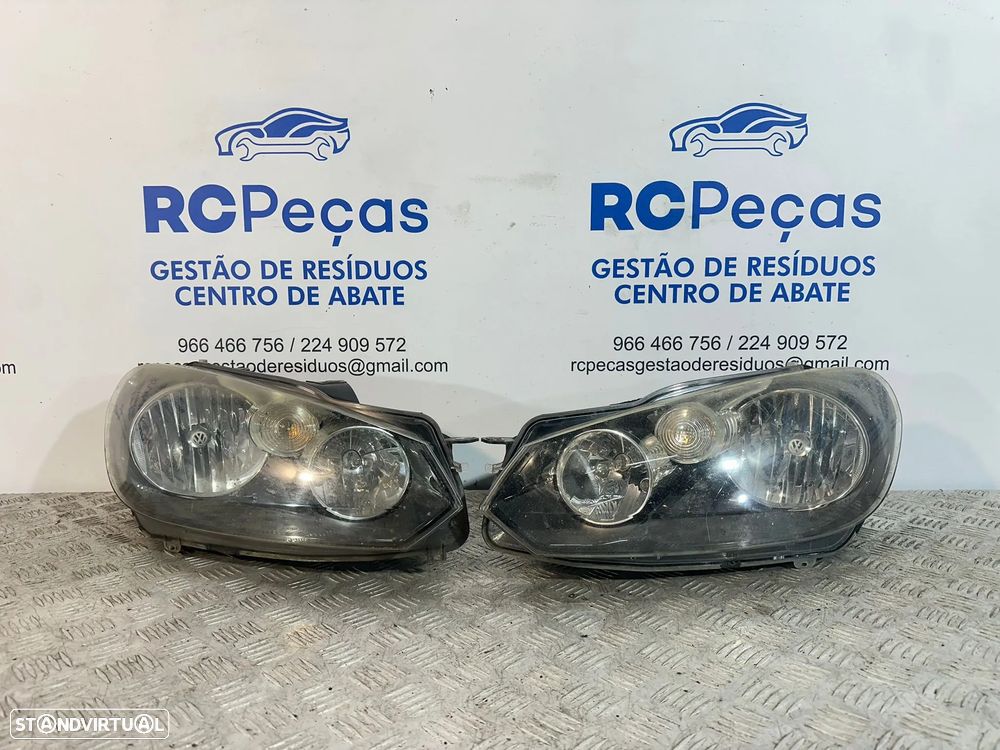 .Oticas Farol Frente Frontal Esquerda Direita Original VW Volkswagen Golf 6 VI 5K 5K2941006 5K2941005 - 3
