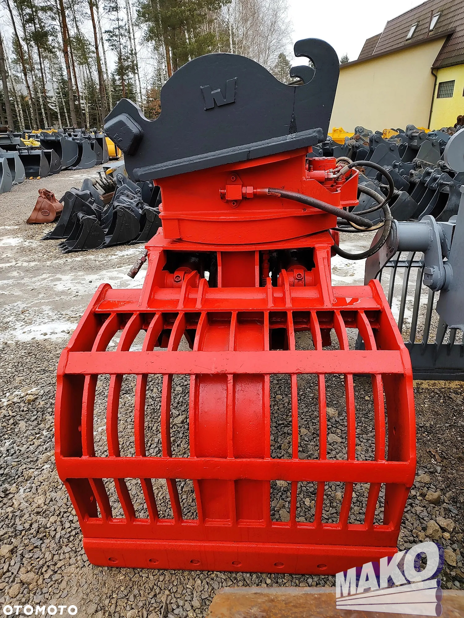 Chwytak sortujący wyburzeniowy Verachtert VRG-40 CW45 2100kg - 5