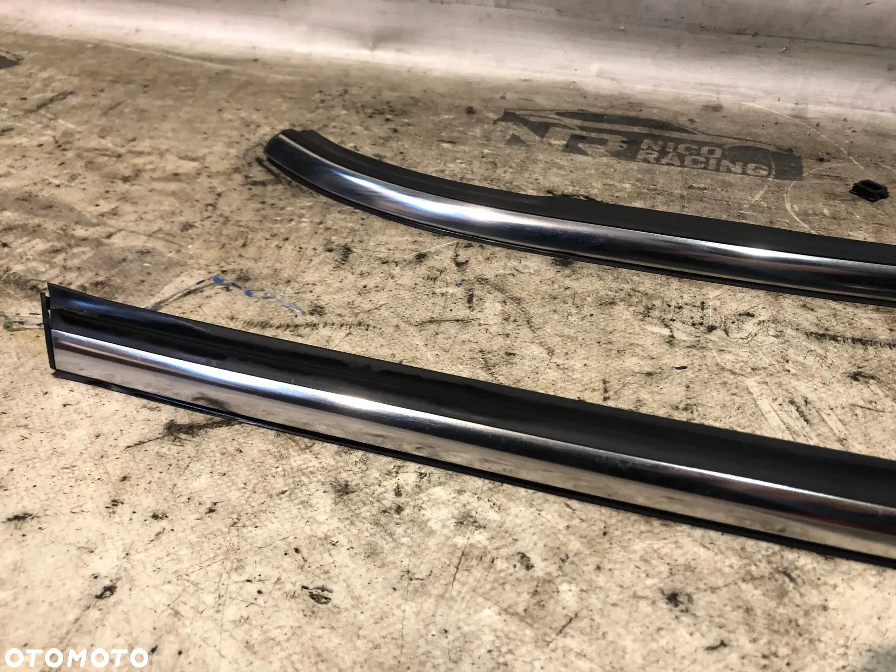 LISTWA BŁOTNIKA LEWA PRAWA TYŁ CHROM MINI COOPER F56 KOMPLET - 4
