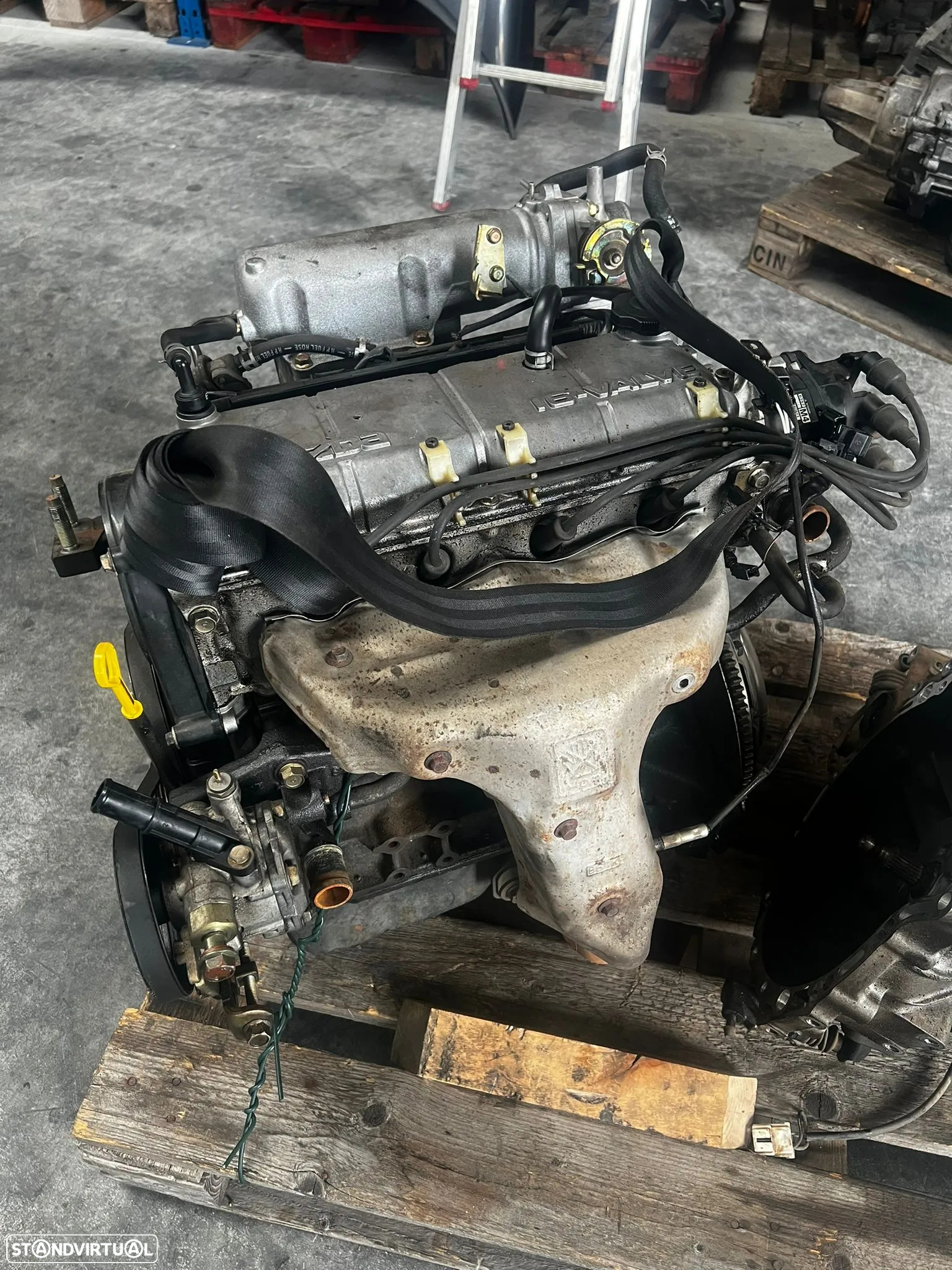 Motor Mazda 323 1.6i 16v Ref: B67K - 4