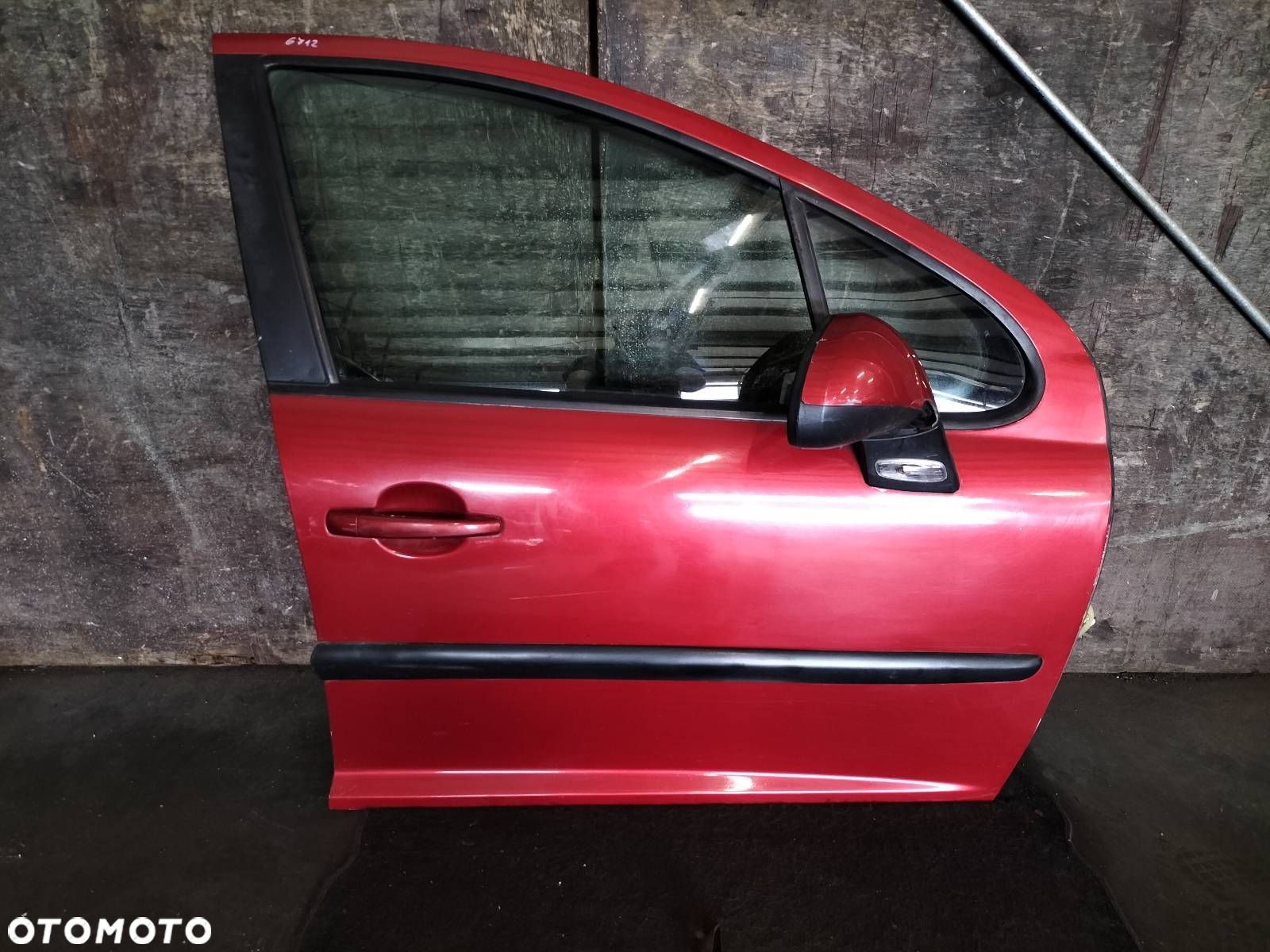DRZWI KOMPLETNE PRAWY PRZÓD PEUGEOT 207 I 5D EKQD - 1