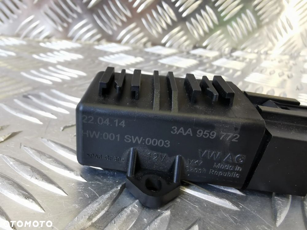 VW TOUAREG 7P 10-18R STEROWNIK MODUL PODGRZEWANIA  FOTELA FOTELI 3AA959772 - 2