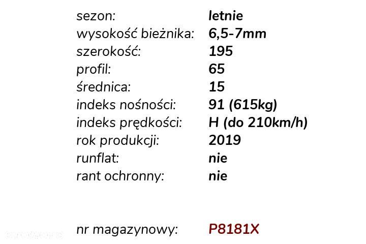 Fulda ECOCONTROL HP 195/65 R15 2szt. - 6