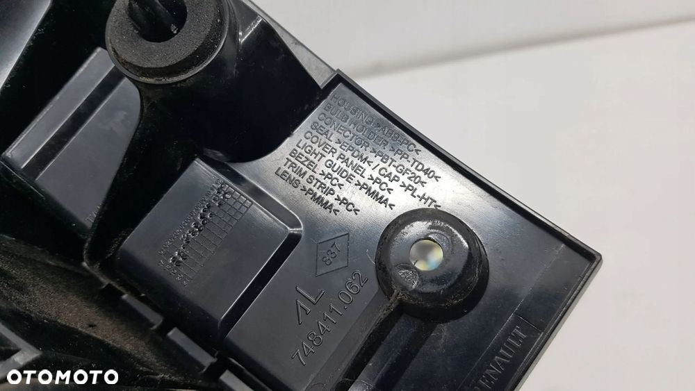 renault captur 15- lift lampa tył prawa eu - 6