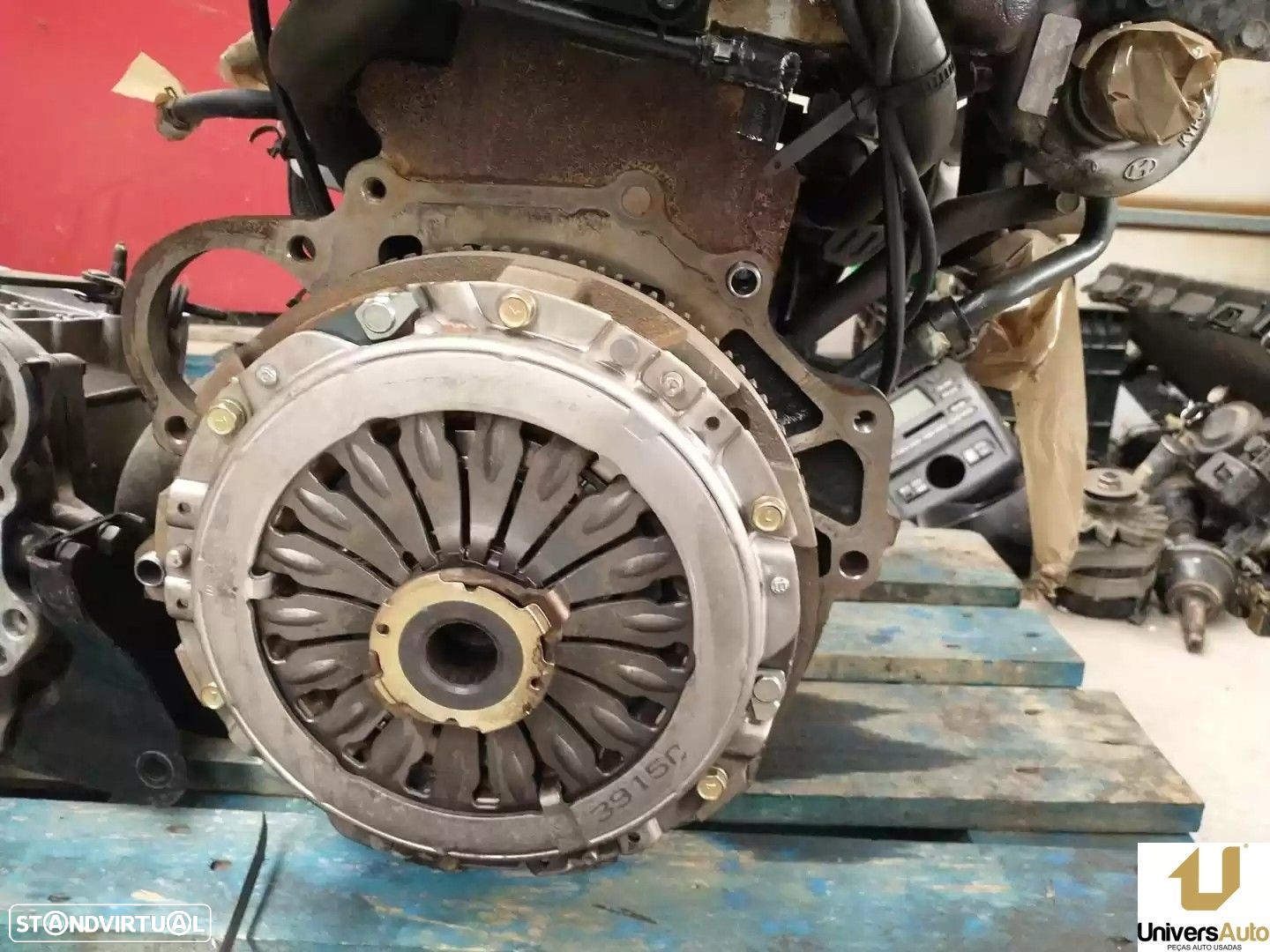 MOTOR COMPLETO KIA CARENS II LIMUSINA 2003 -D4EA - 2
