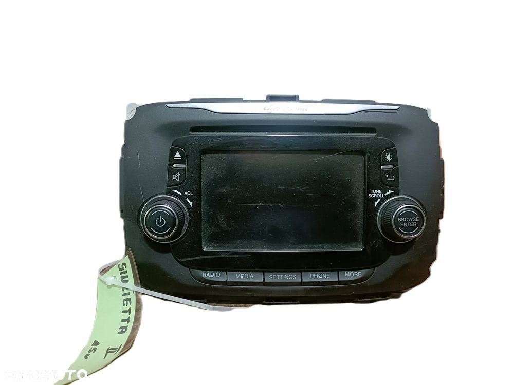 ALFA ROMEO GIULIETTA II 10-16 r. RADIOODTWARZACZ RADIOODBIORNIK RADIO 01561086970 + - 1
