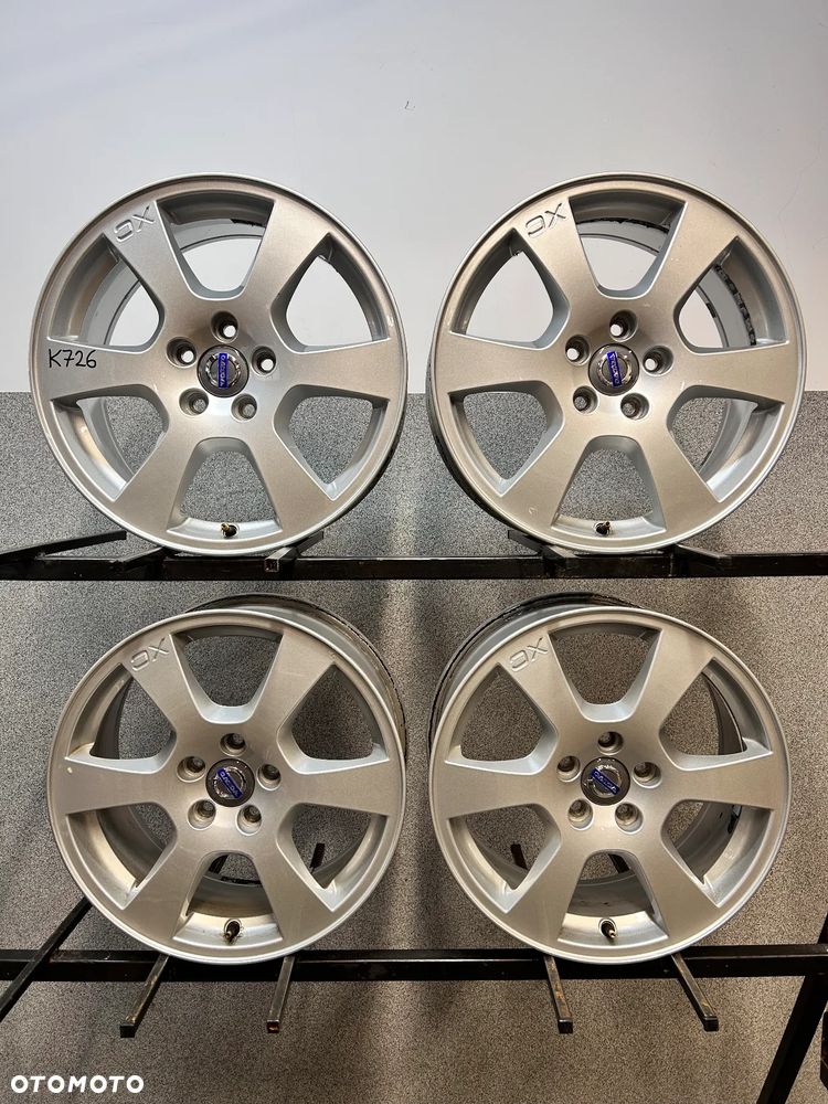 4 FELGI ALU. VOLVO XC60 I, XC70  17'' E7,5J  ET55 NR. FABR. 30671480 - 1