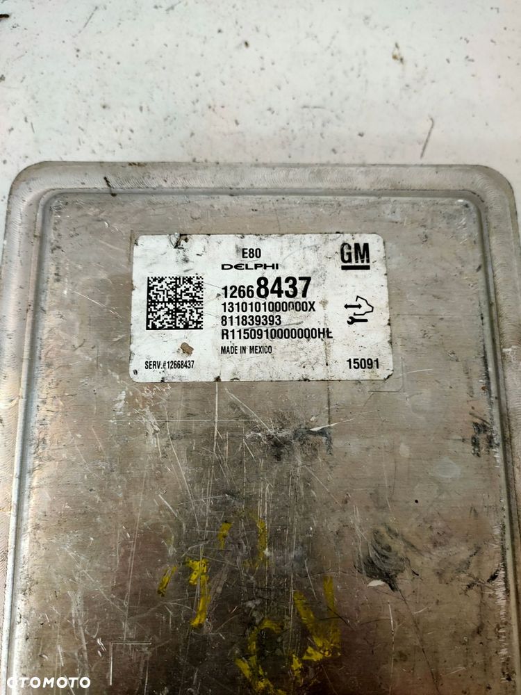 sterownik silnika opel astra k v 12668437 - 2