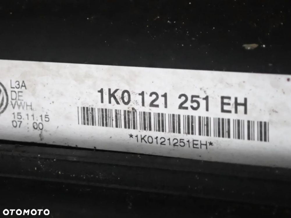 PAS PRZEDNI CHŁODNICE WENTYLATOR VW PASSAT B7  2.0 TDI - 9