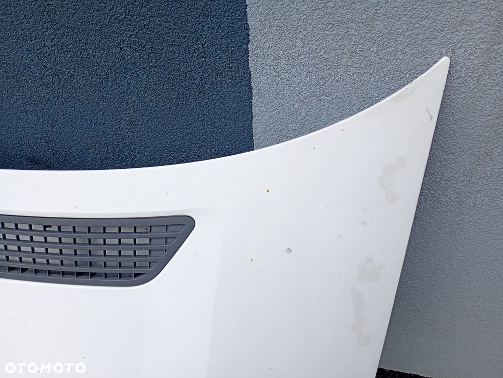 maska przednia pokrywa silnika biała vw crafter 2E0 2006-2017 - 9