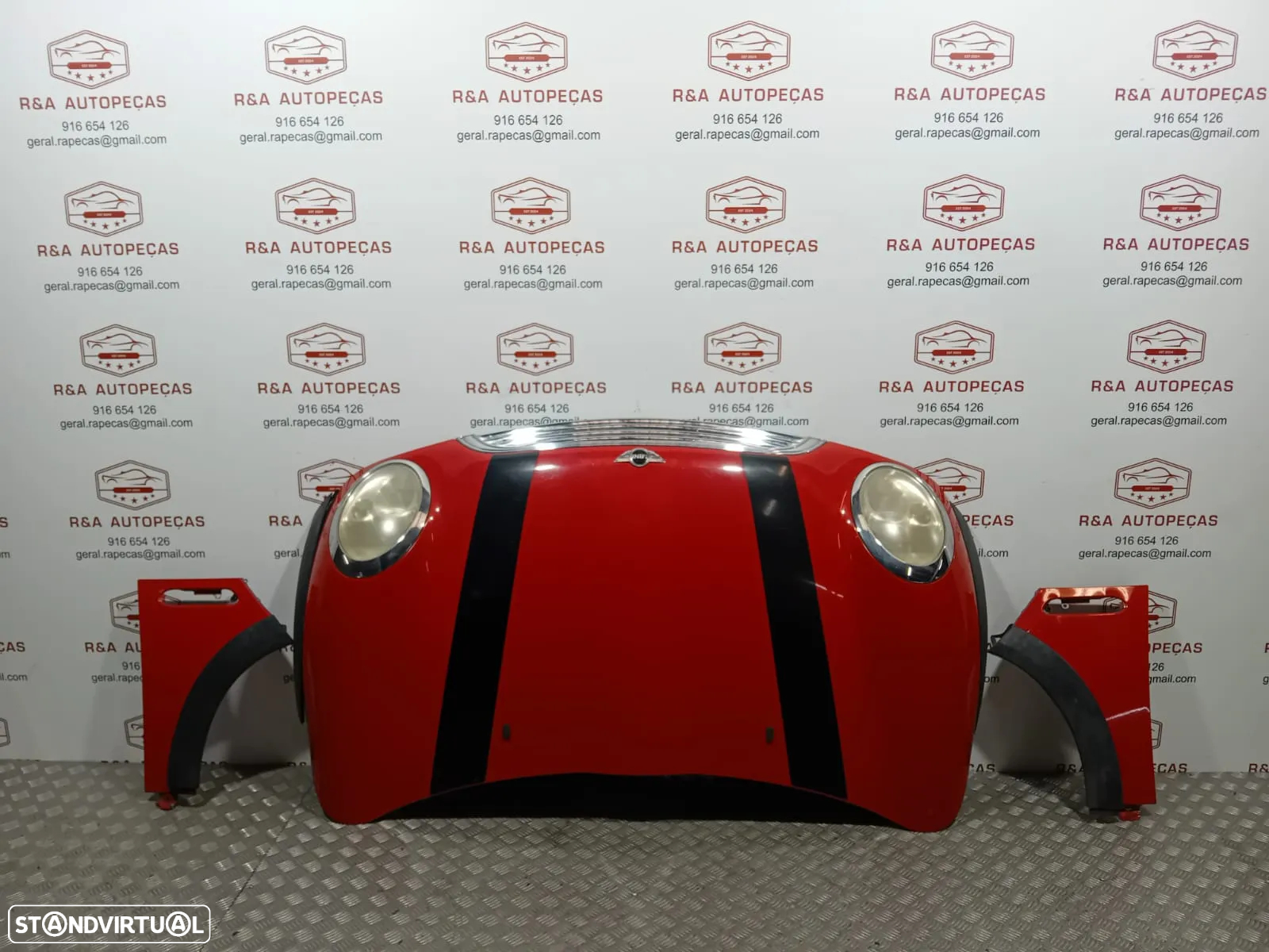 Frente Completa Mini Cooper One R50 R52 R53 Facelift LCi - 7
