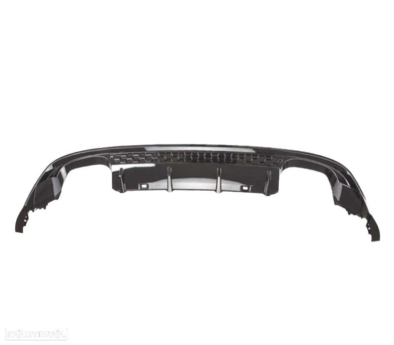 DIFUSOR VOLKSWAGEN VW GOLF 7.5 17-20 LOOK R PRETO - 3
