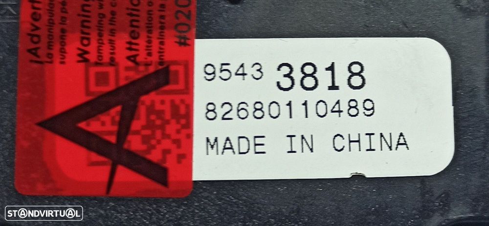 COMANDO DO LIMPA-VIDROS OPEL CORSA E EDITION - 2