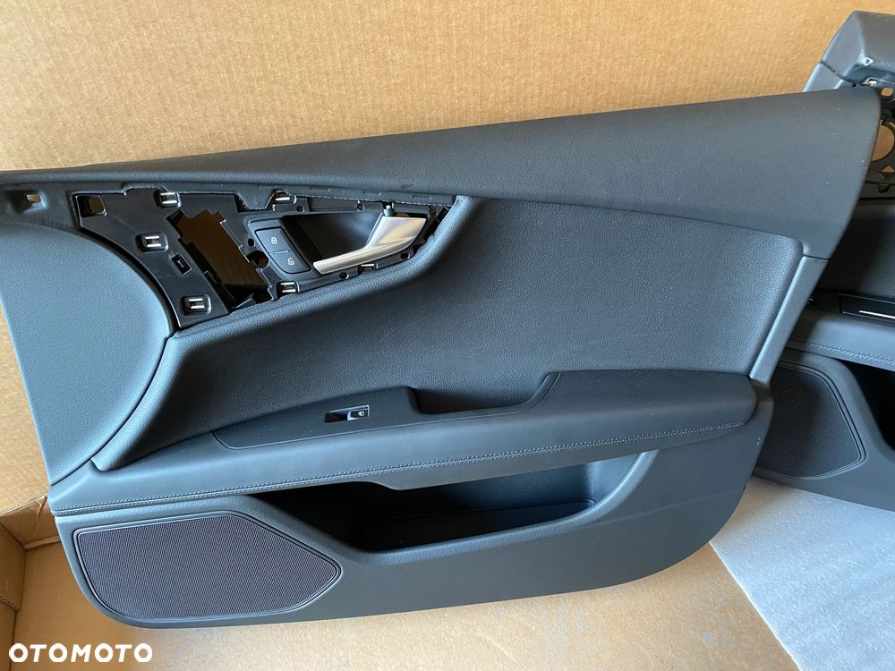 Audi A7 4G lift Fotel fotele komplet kanapa boczki tunel skóra grzane 38km - 7