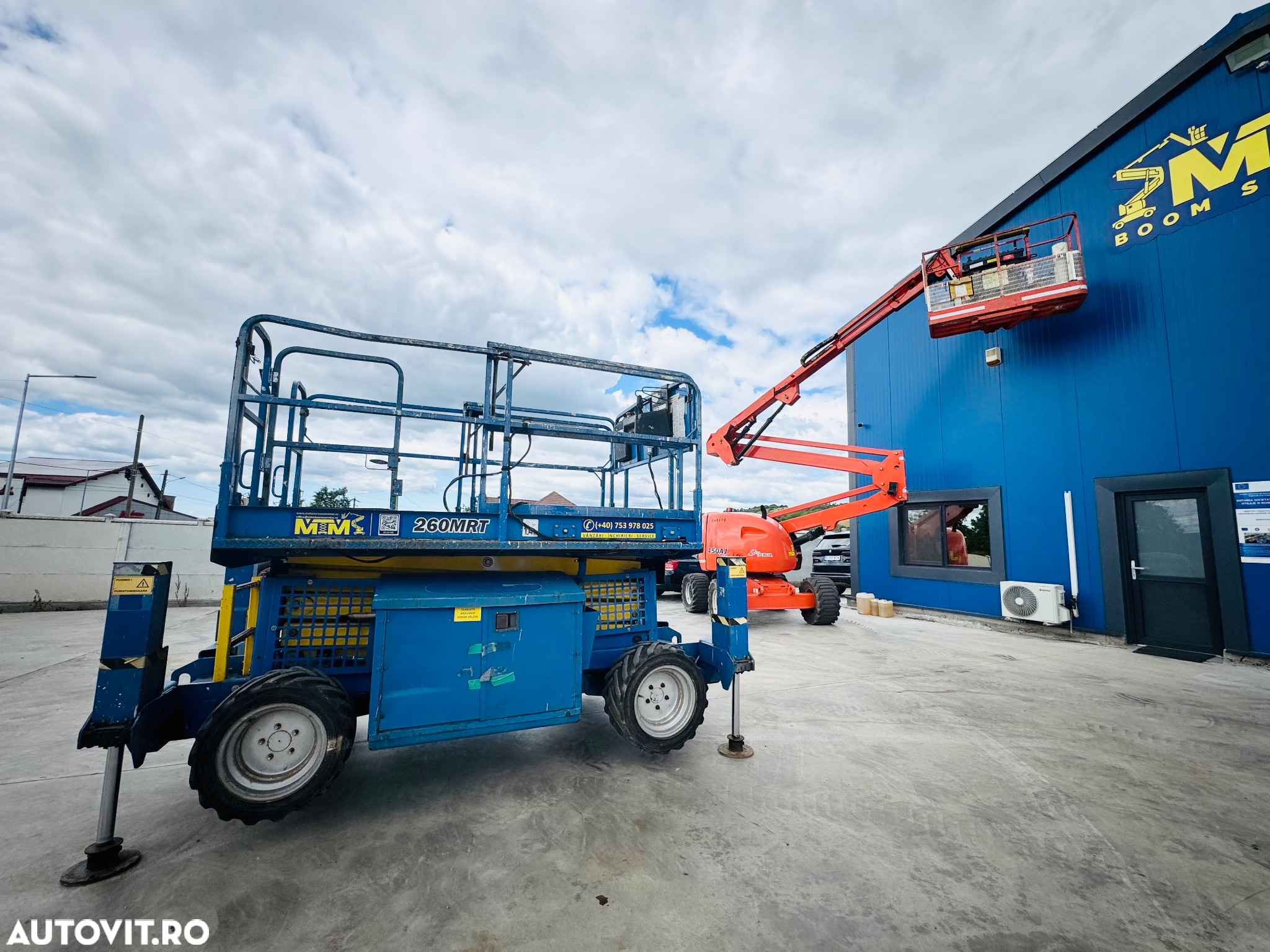 JLG 260MRT nacela diesel cu cale 10 metri ridica 570 kg - 8