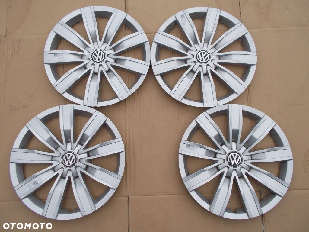 4x Kołpaki 17 VW Tiguan II Passat Golf Jetta Touran Caddy / oryginał - 10