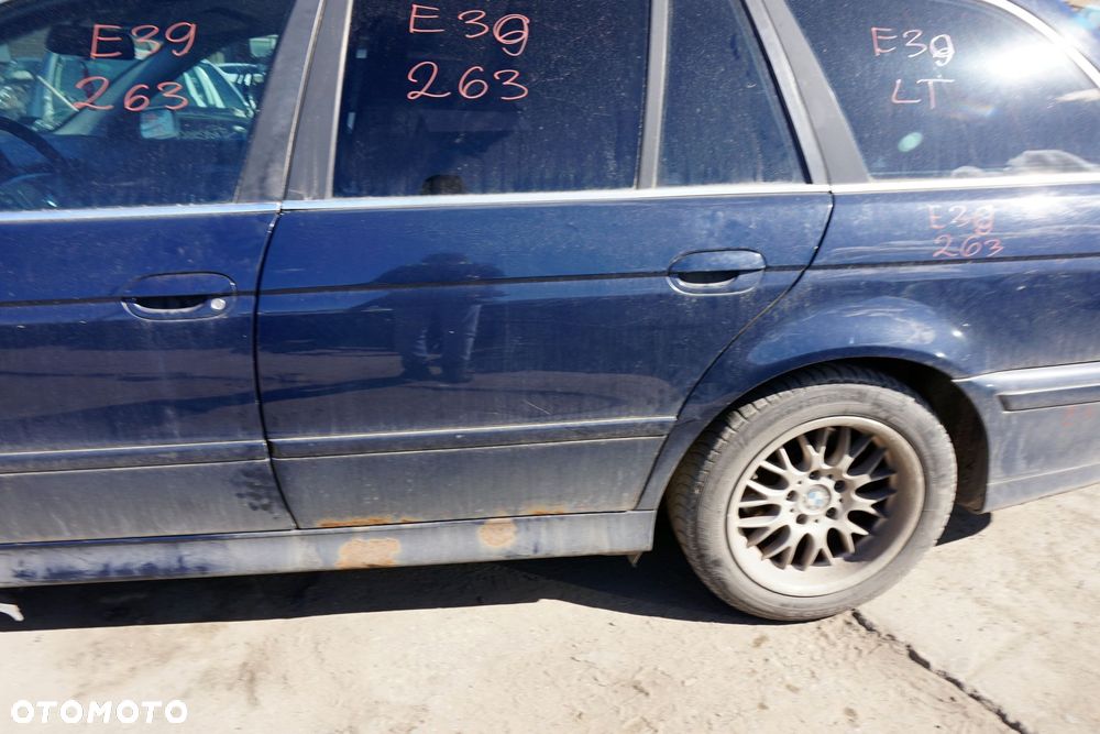 DRZWI TYLNE LEWE 5 E39 KOMBI 263  GRANATOWY BMW 1995-2000 - 3