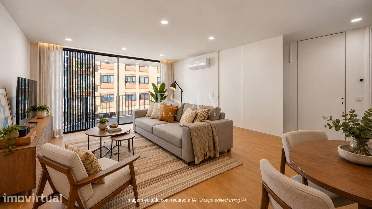 Apartamento T1 Novo com Varanda junto à Praia de Matosinhos - Grande imagem: 2/27