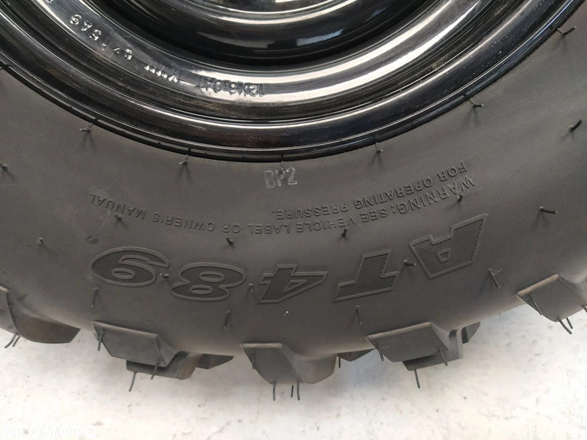 POLARIS FELGA FELGI 12X6 R12 OPONA CARLISLE AT489 255/65 R12 KOŁO KOŁA - 4