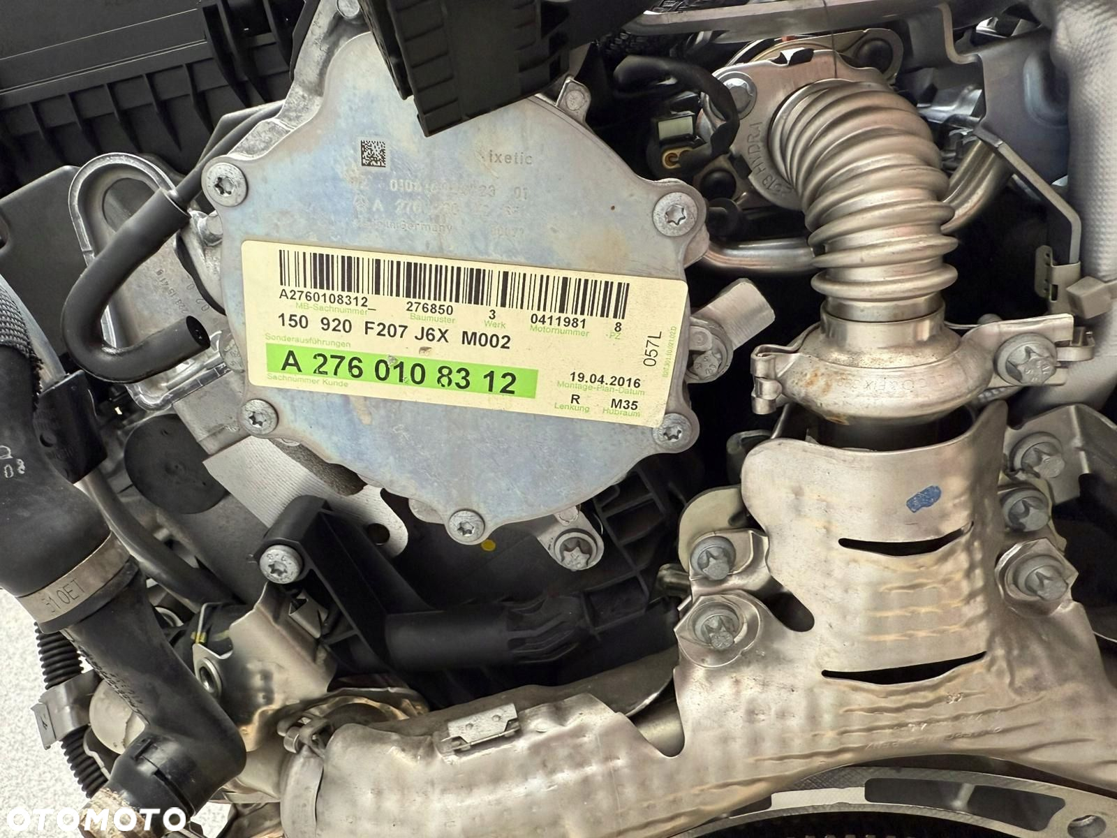 MERCEDES SILNIK 276850 276.850 CLS 400 E400 BENZYNA POTWIERDZONY PRZEBIEG - 8