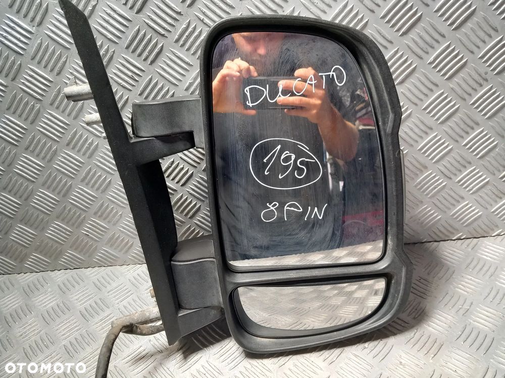 PEUGEOT BOXER DUCATO LUSTERKO PRAWE PRZEDNIE PRAWY PRZÓD - 10