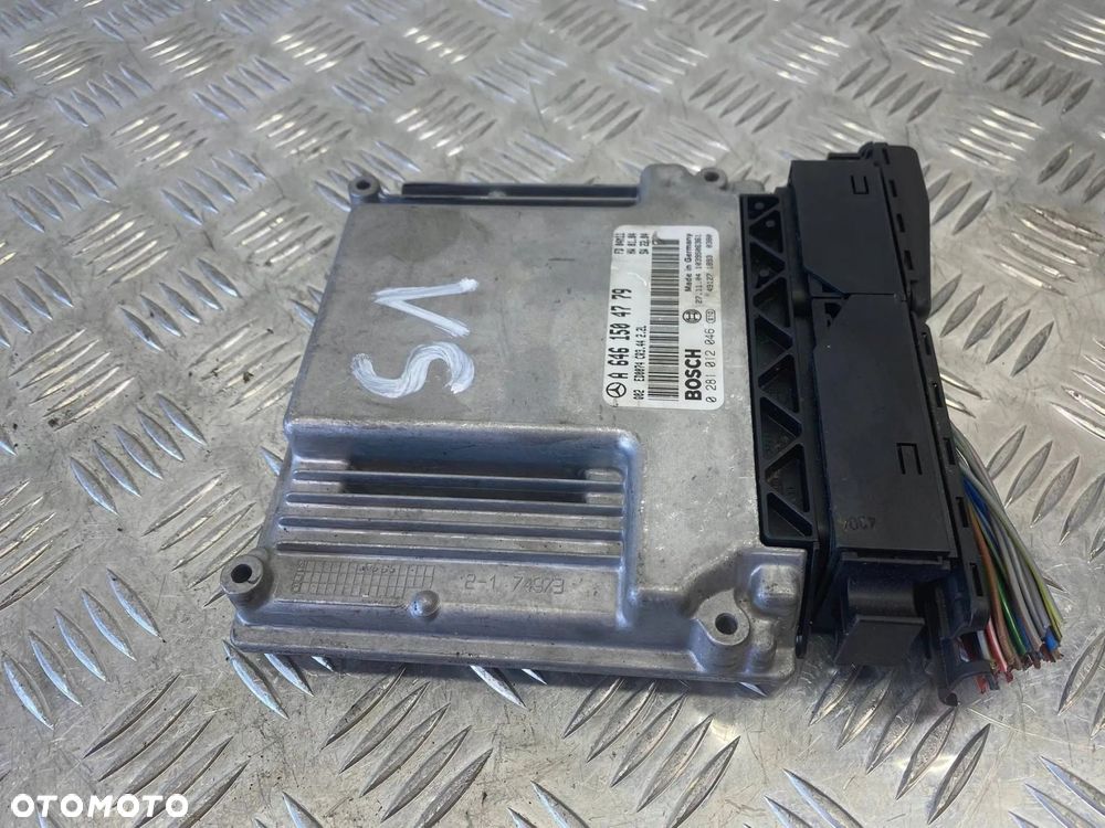 MODUŁ STEROWNIK SILNIKA MERCEDES SPRINTER W906 A6461504779 0281012046 - 5