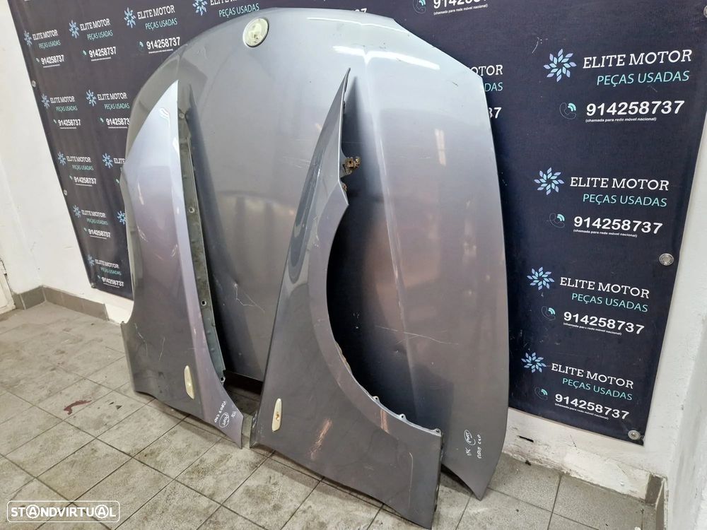 Frente completa usada BMW SERIE 1 E87 E81 118D capot parachoques oticas guardalamas - 8