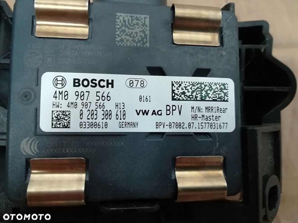 Radar asystent zmiany pasa Audi 4M0907566 - 2