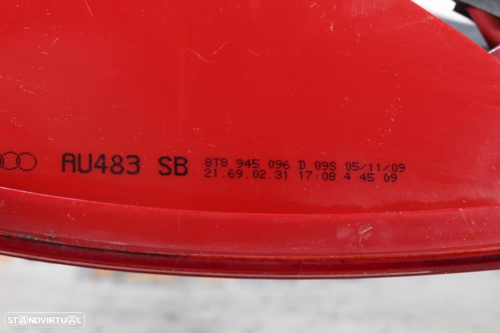 Farolim Direito Audi A5 Sportback (8Ta)  8T0945094a / Direito Da Mala - 7