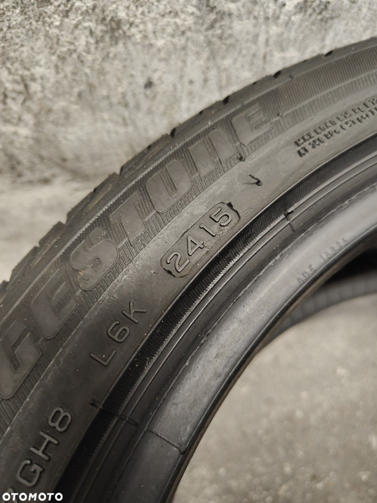 2X 225/45R17 Opony Letnie Bridgestone 7.5mm - 7