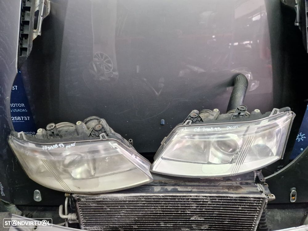 Frente completa usada SAAB 93 2.2 capot parachoques oticas guardalamas - 10