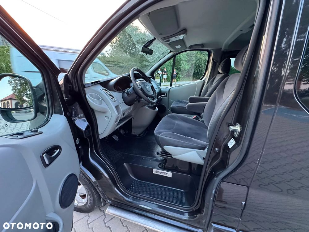 Renault TRAFIC L2H1 Long Climatronic Elektryka Tempomat Navi Dubel Kabina Brygadówka Rury Hak Pdc - 7