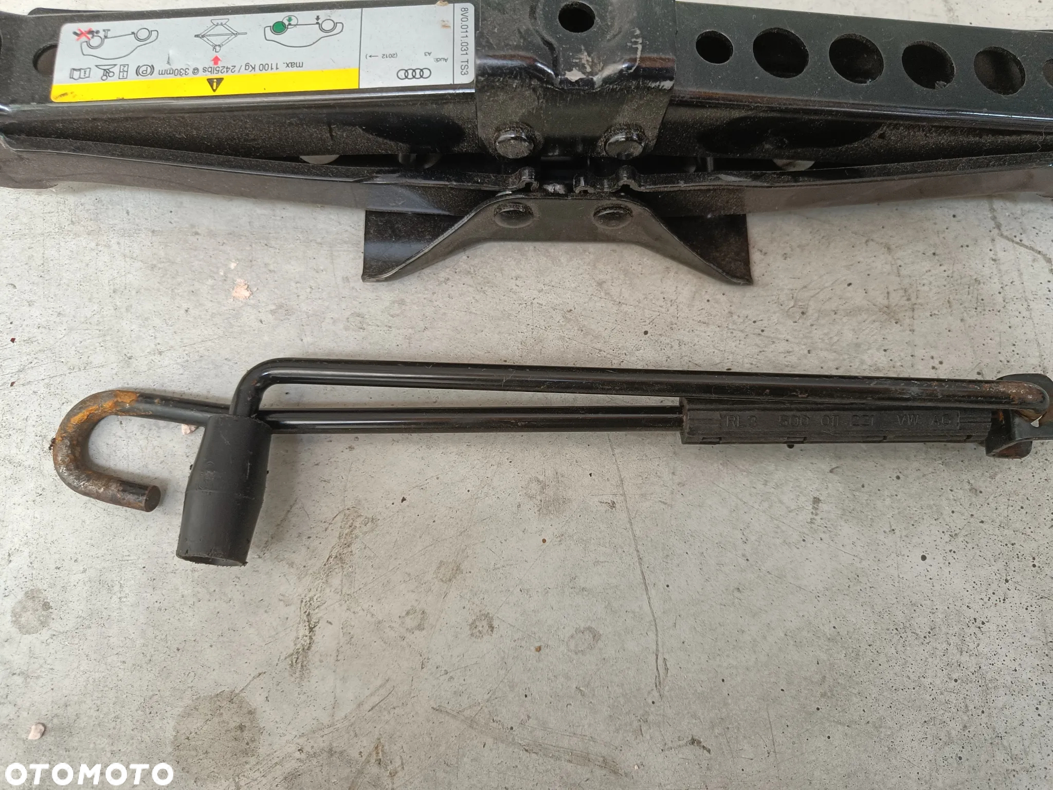 Lewarek Podnośnik trapezowy Audi A3 8V S3 8V0011031 - 2