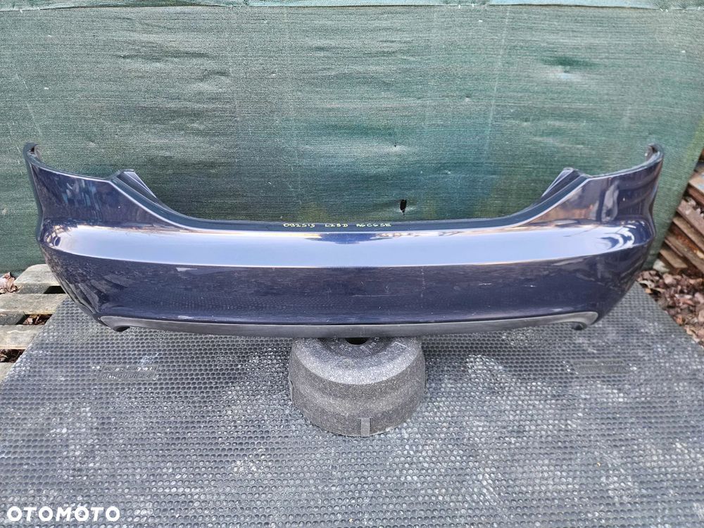 Zderzak Tył Tylny 4F5807511A 4F0807521A Granatowy LZ5D Dwa Wydechy Dyfuzor Audi A6 C6 Sedan - 2