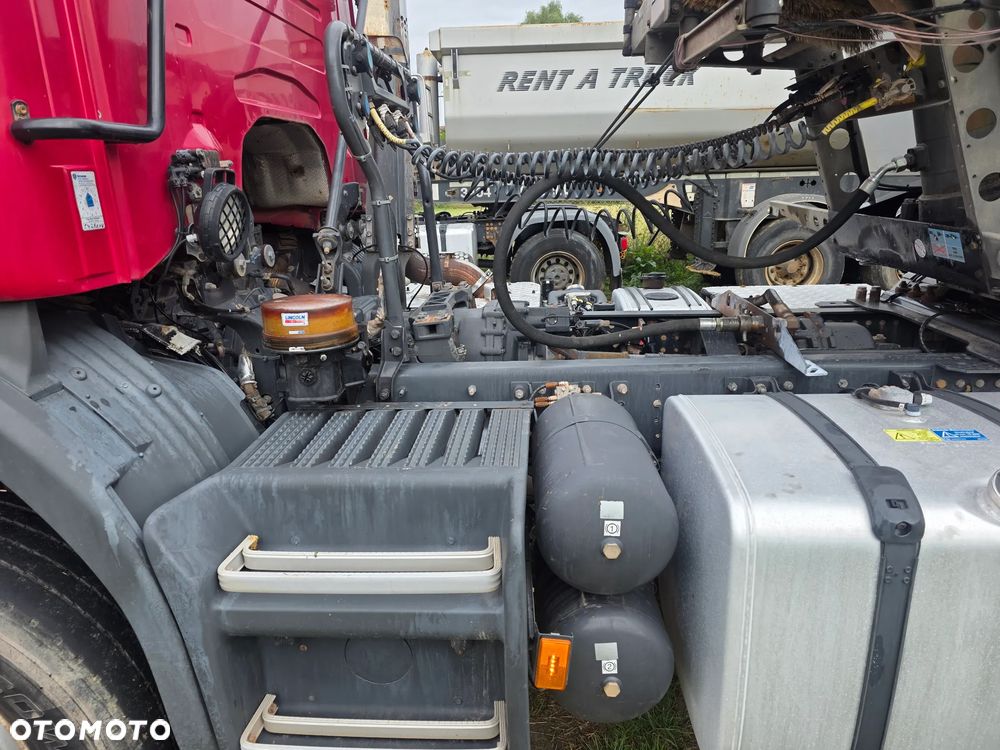 Scania G 410 4x4 + Schmitz 26m3 Alu z Niemiec - 13