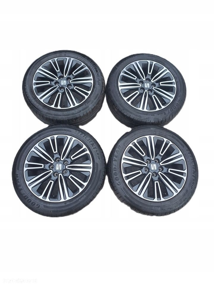 seat ibiza v 6f koła felgi opony lato 24r 195/55/16r - 1