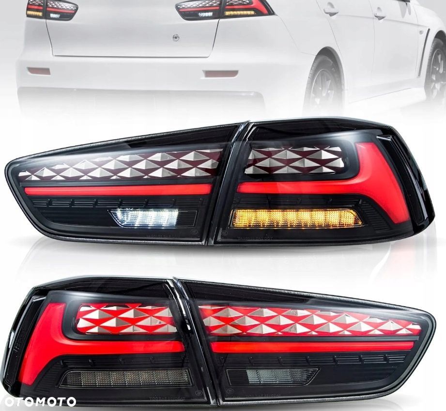 Lampy tylne kpl Vland Led Tuning Mitsubishi Lancer VIII 8 sedan 07-18 EVO X - 1