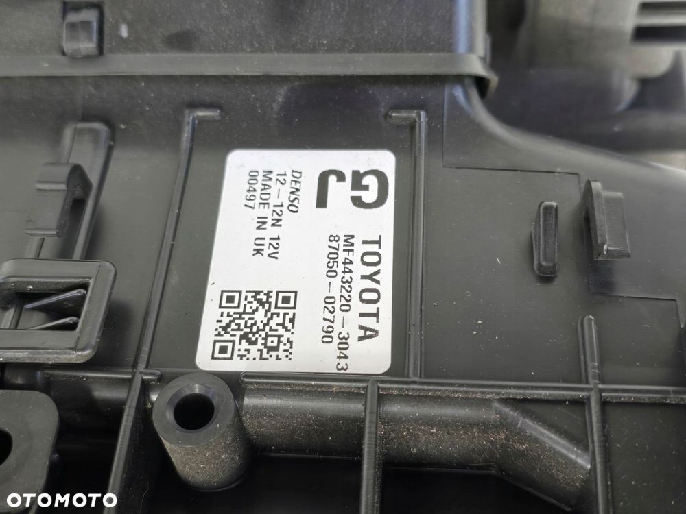 TOYOTA AURIS I LIFT E15 11R NAGRZEWNICA DMUCHAWA EUROPA 87050-02790 - 3