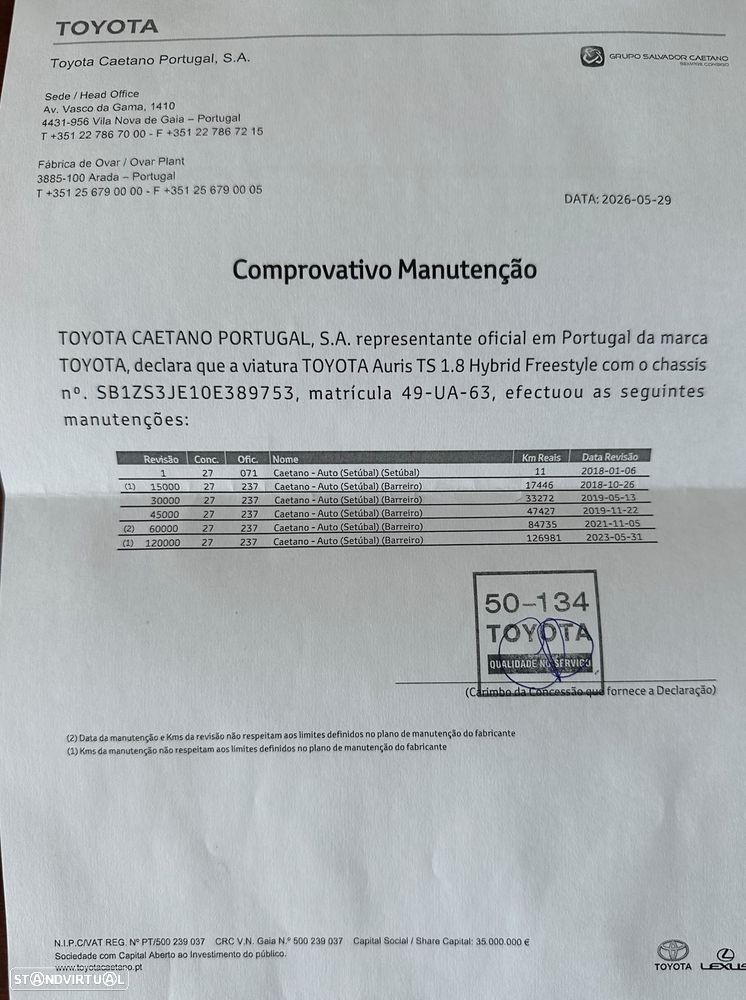 Toyota Auris Touring Sports 1.8 HSD Comfort - 14