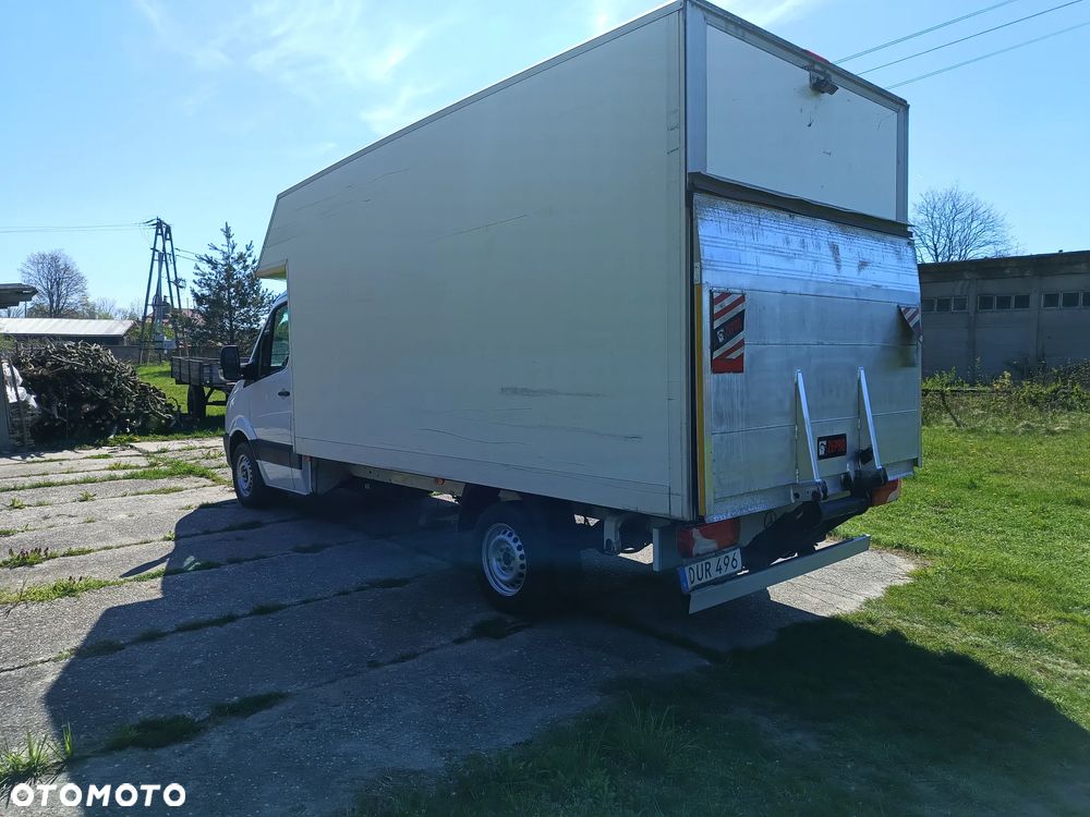Mercedes-Benz Sprinter KONTENER+ winda ZEPRO (750kg) 2.1 diesel 163kM automat 2015 rok ROZSTAW OSI MAXI 4,34m ZADBANY! - 12