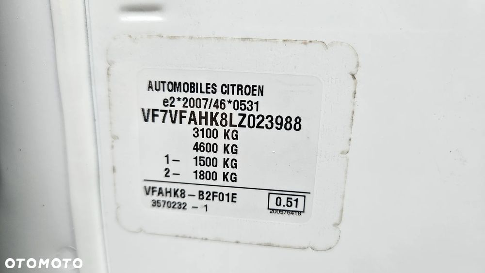 Citroën Jumpy 2,0 HDI L3 Najdłuższy Automat Led Kamera Webasto Blis Keyless Klimatronik Parktronik Super Stan - 30