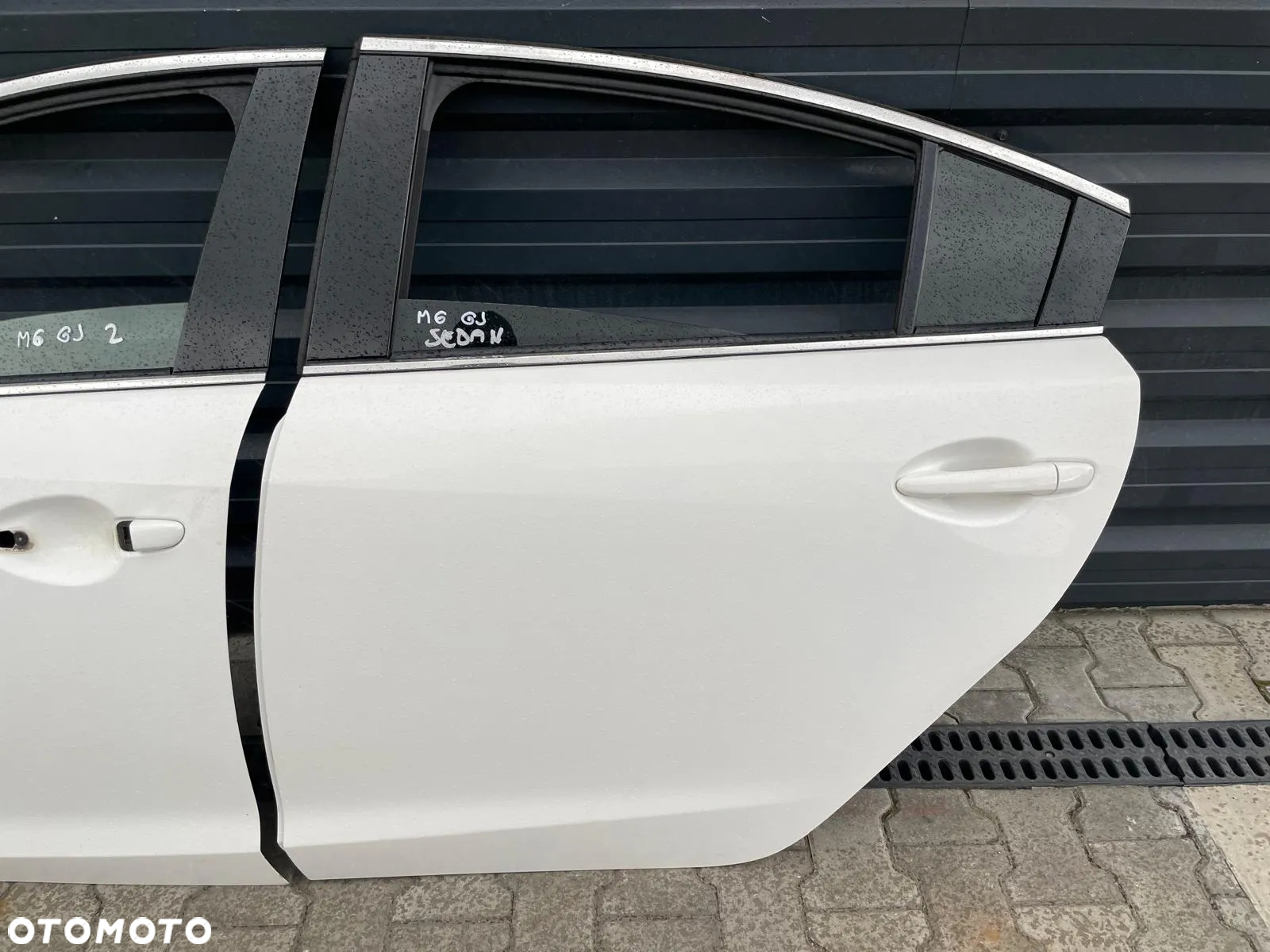 MAZDA 6 GJ SEDAN 13-17 DRZWI LEWE TYŁ A4D - 2