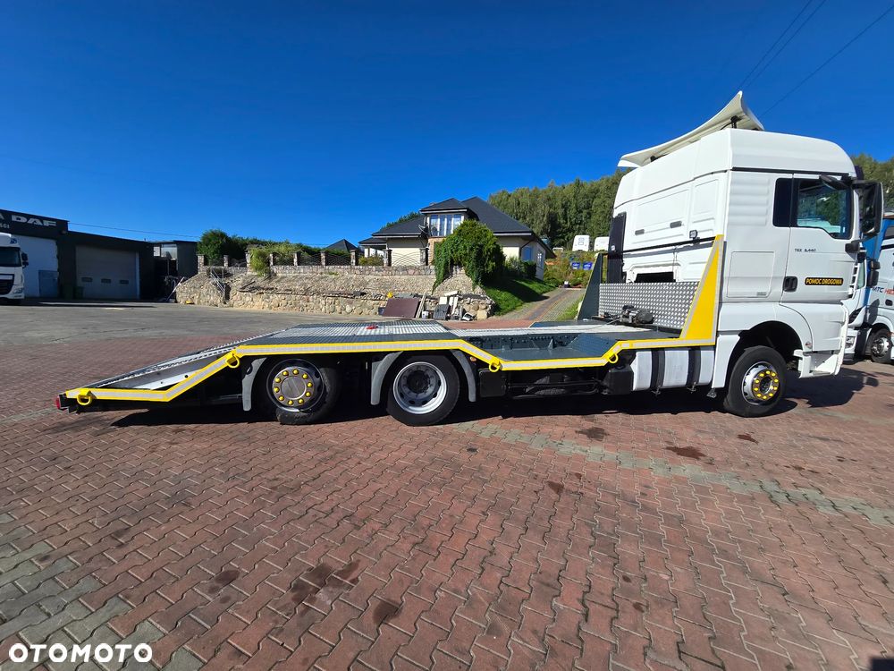 MAN tgx 25-440 6x2 laweta wciągarka całość na poduszkach - 3