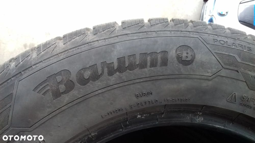 4 opony zimowe barum polaris 5 215/65/16 - 6