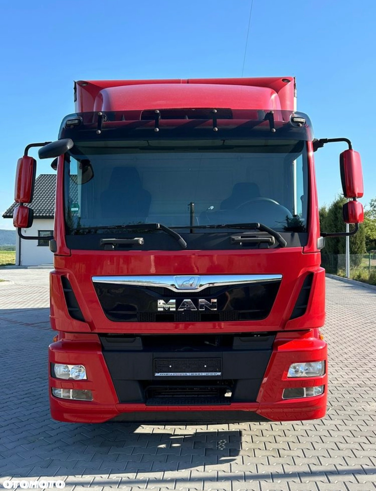 MAN TGM 15.290 / FIRANKA / AUTOMAT / CAŁY NA PODUSZKACH / 21 EUROPALET / 8.5 M DŁUGOŚCI / EURO 6 - 5